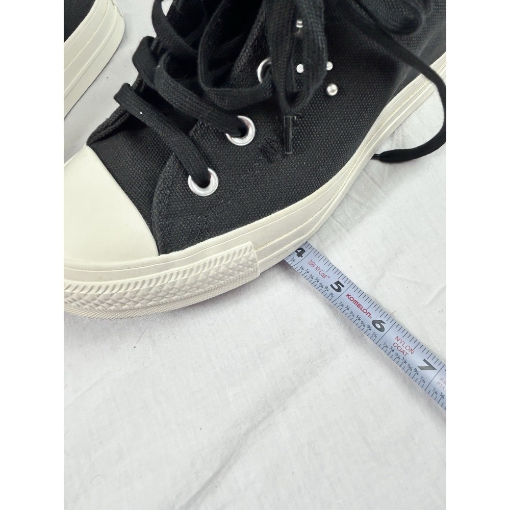 Converse Chuck Taylor All Star Wedge Platform High Pearls & Studs A12514C Sz 8.5 - Picture 8 of 12